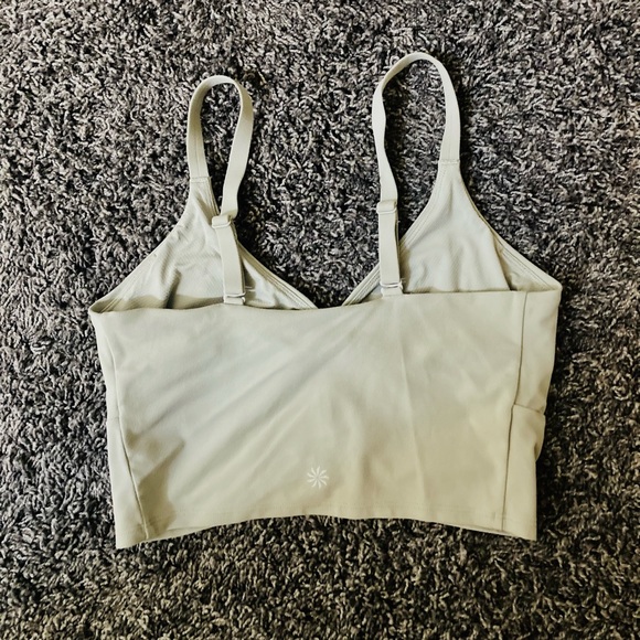Athleta Cinch Longline Bra D-DD in Sage - Picture 6 of 6